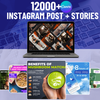 12000 Instagram Stories & Post The Don Canva Package