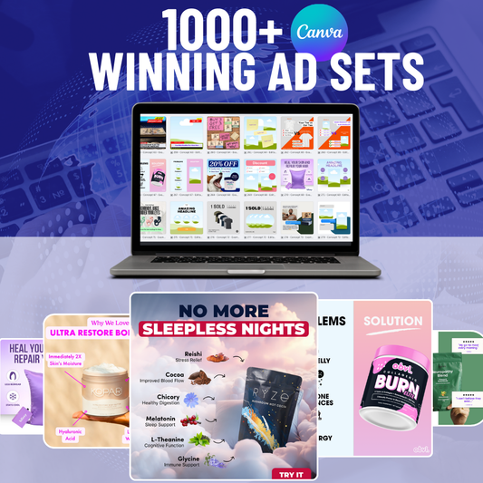 1000+ Tested Winning Ad Sets - Instant Access