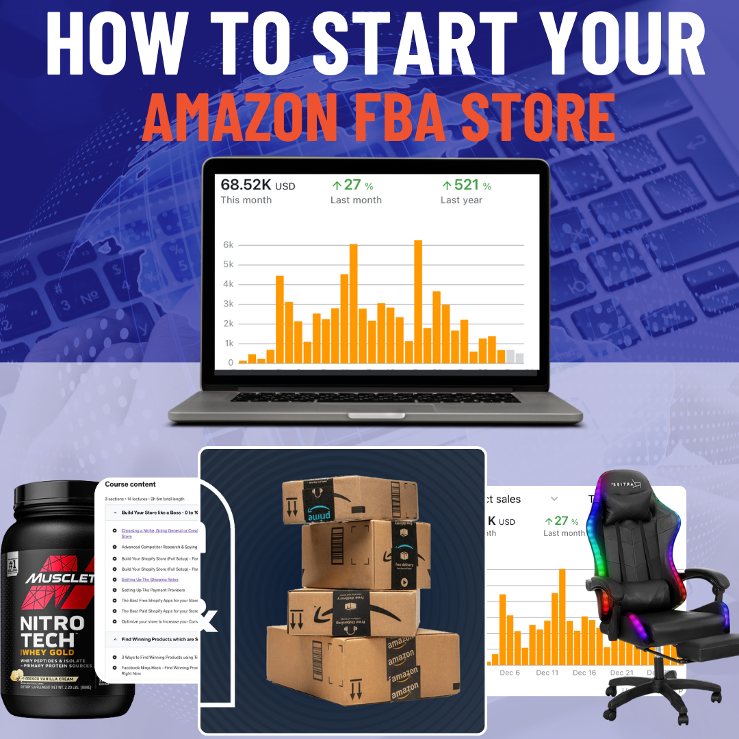 Amazon FBA Course: From Beginner to Pro Video Content