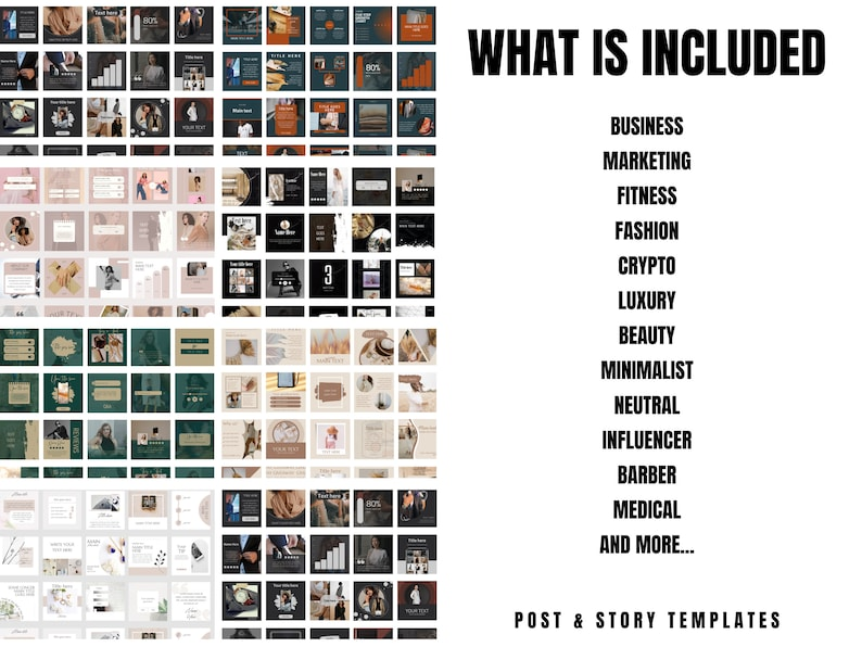 12000 Instagram Stories & Post The Don Canva Package