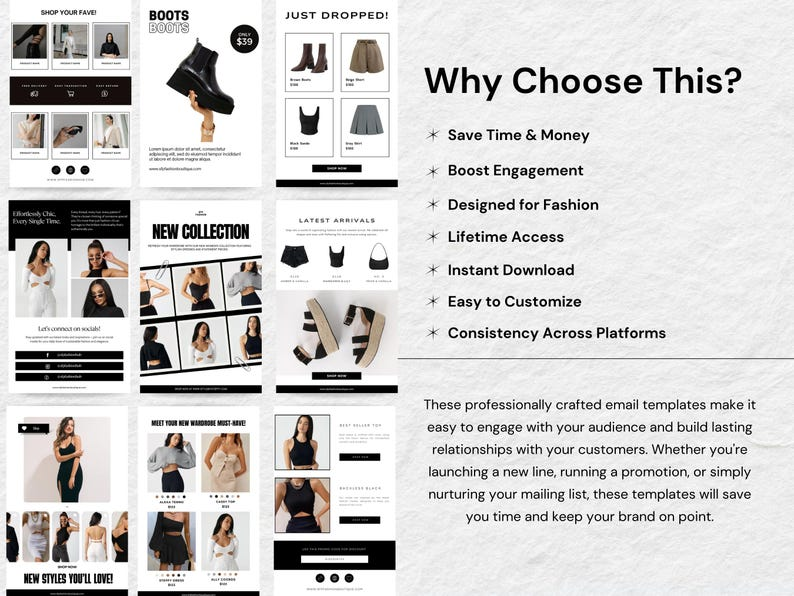 150+ high Converting Email Templates